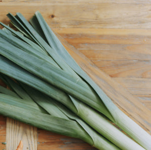 Organic leek-poireau_similar product